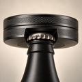 NORDSK Utility Matte Black snus tin using integrated bottle opener. Premium Snus tin designed in Stockholm